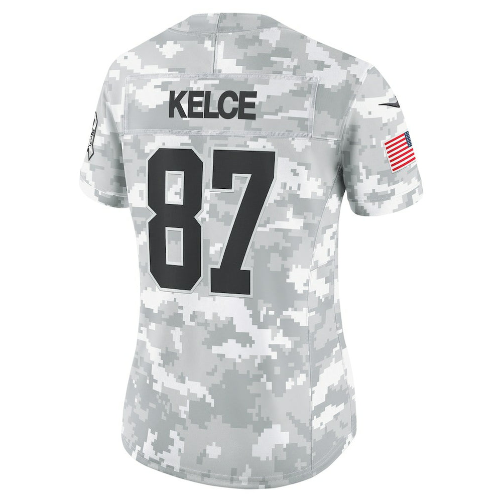 Kansas City Chiefs Travis Kelce  Women's 2024 Salute to Service Limited Jersey | NFL US