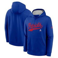 New England Patriots Rewind Club Logo Pullover Hoodie | NFL Online