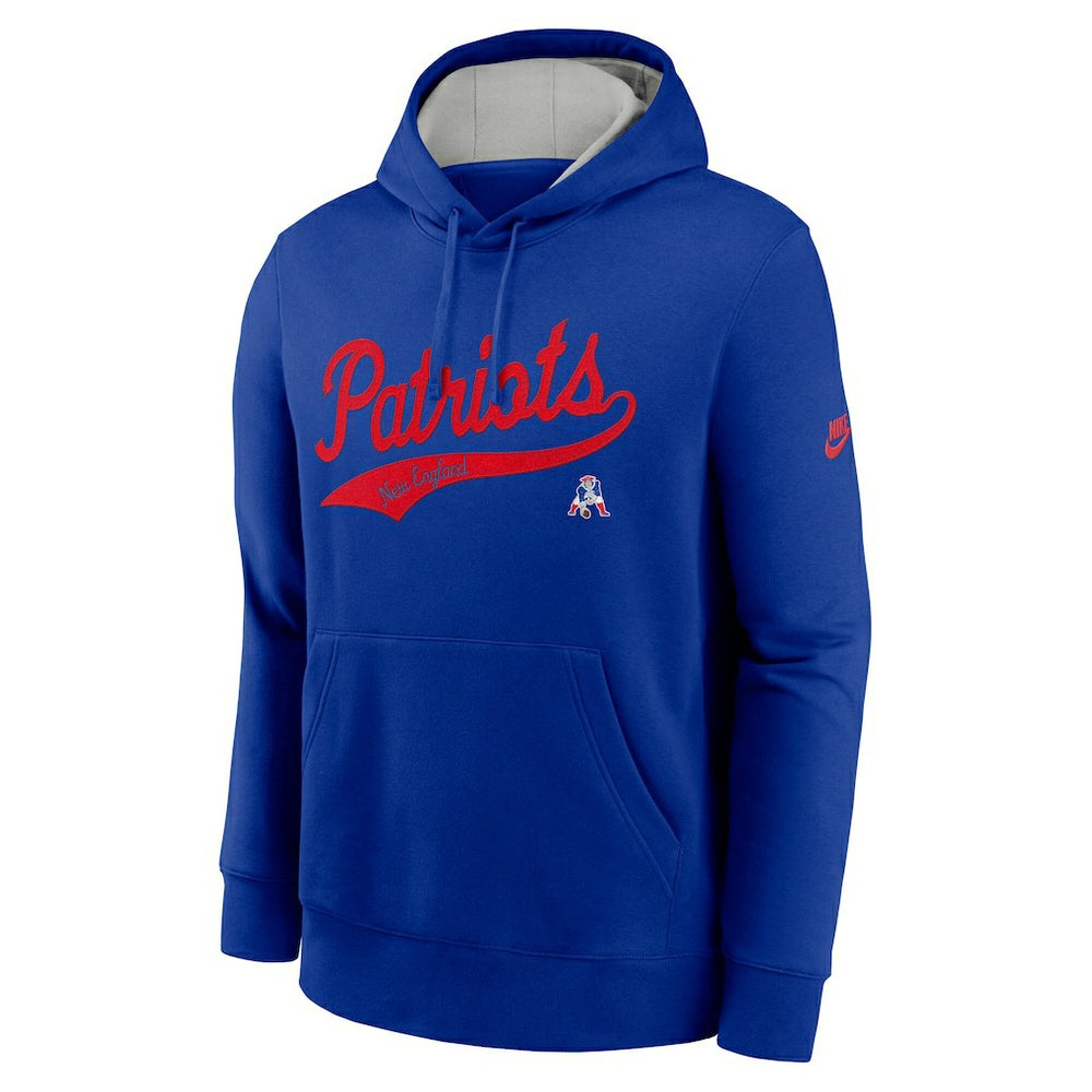 New England Patriots Rewind Club Logo Pullover Hoodie | NFL Online