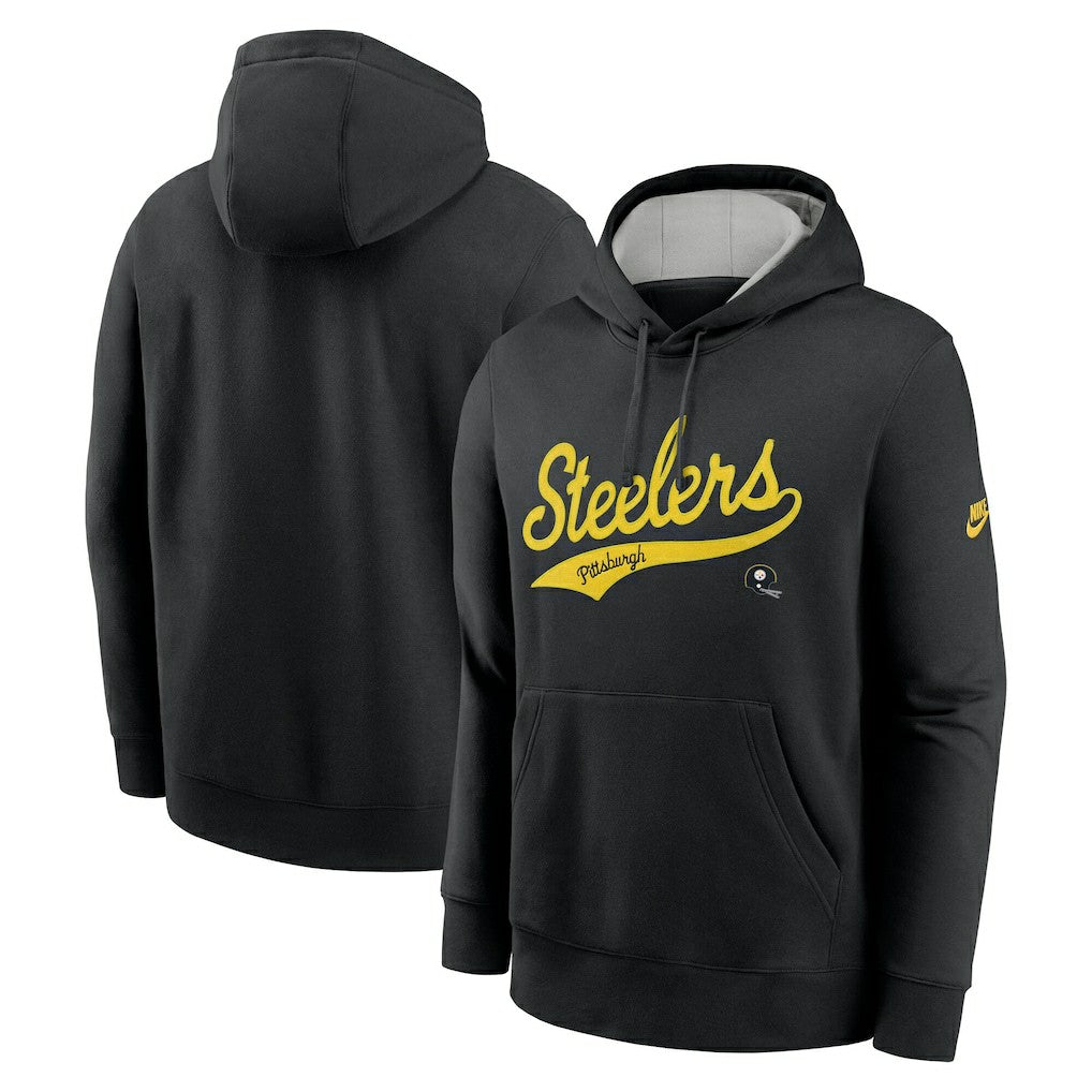 Pittsburgh Steelers Rewind Club Logo Pullover Hoodie | NFL US
