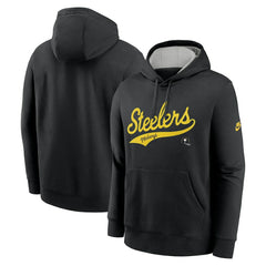 Pittsburgh Steelers Rewind Club Logo Pullover Hoodie | NFL US