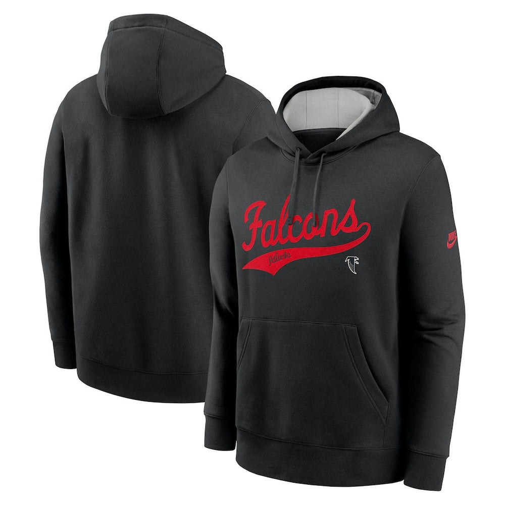 Atlanta Falcons Rewind Club Logo Pullover Hoodie | NFL Outlet
