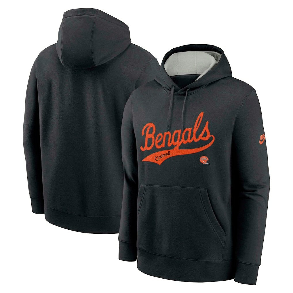 Cincinnati Bengals Rewind Club Logo Pullover Hoodie | NFL On sale