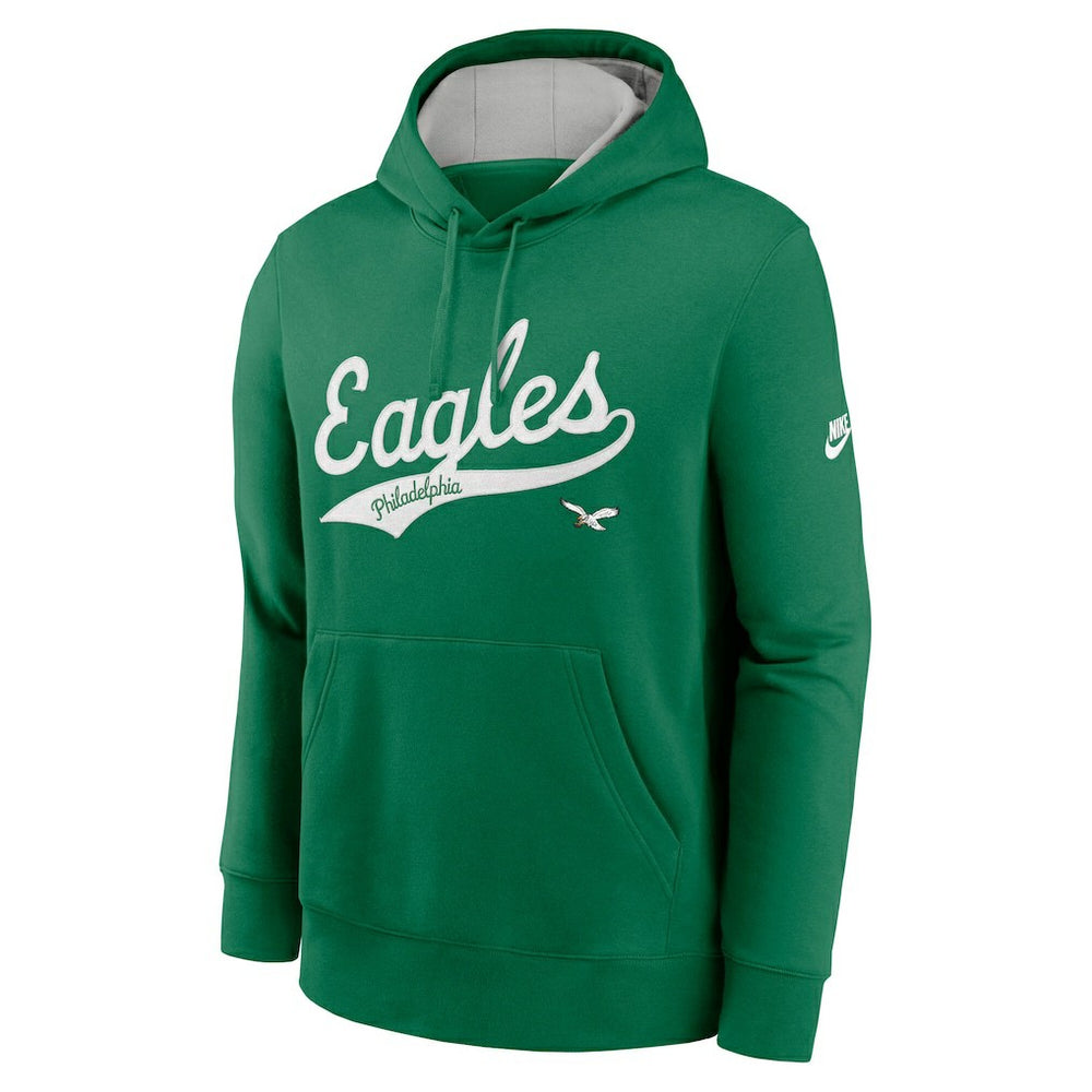 Philadelphia Eagles Rewind Club Logo Pullover Hoodie | NFL Discount