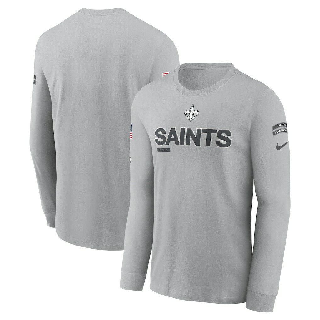 New Orleans Saints 2024 Salute To Service Long Sleeve T-Shirt | NFL Near me