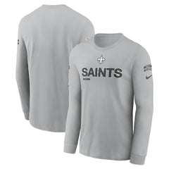 New Orleans Saints 2024 Salute To Service Long Sleeve T-Shirt | NFL Near me
