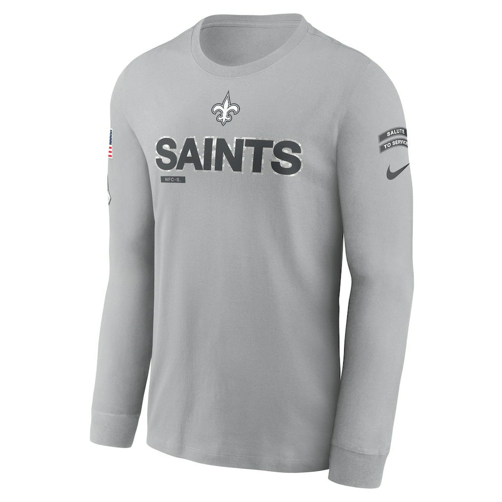 New Orleans Saints 2024 Salute To Service Long Sleeve T-Shirt | NFL Near me