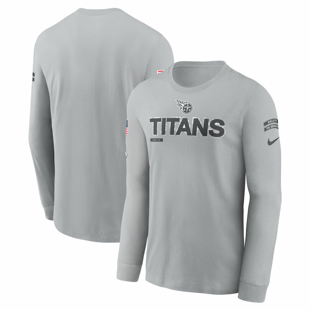 Tennessee Titans 2024 Salute To Service Long Sleeve T-Shirt | NFL Online