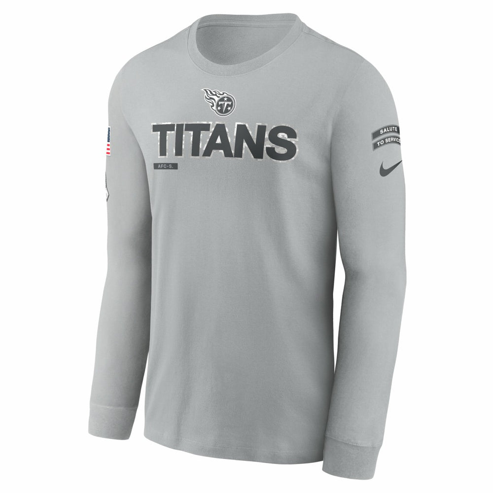 Tennessee Titans 2024 Salute To Service Long Sleeve T-Shirt | NFL Online