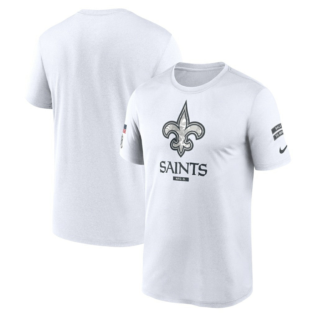 New Orleans Saints 2024 Salute To Service Legend Performance T-Shirt | NFL Outlet