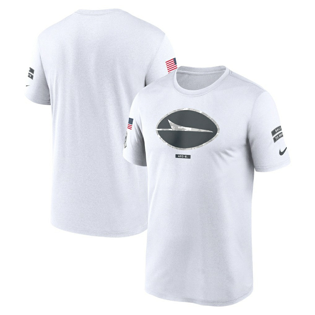 New York Jets 2024 Salute To Service Legend Performance T-Shirt | NFL On sale