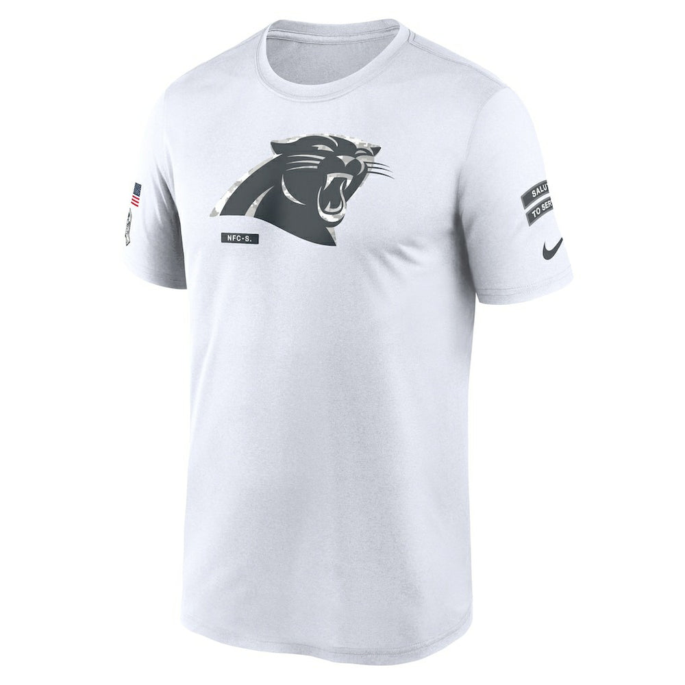 Carolina Panthers 2024 Salute To Service Legend Performance T-Shirt | NFL Discount