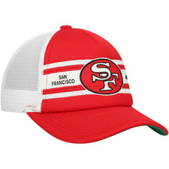 San Francisco 49ers Youth Stripe Trucker Adjustable Hat | NFL US
