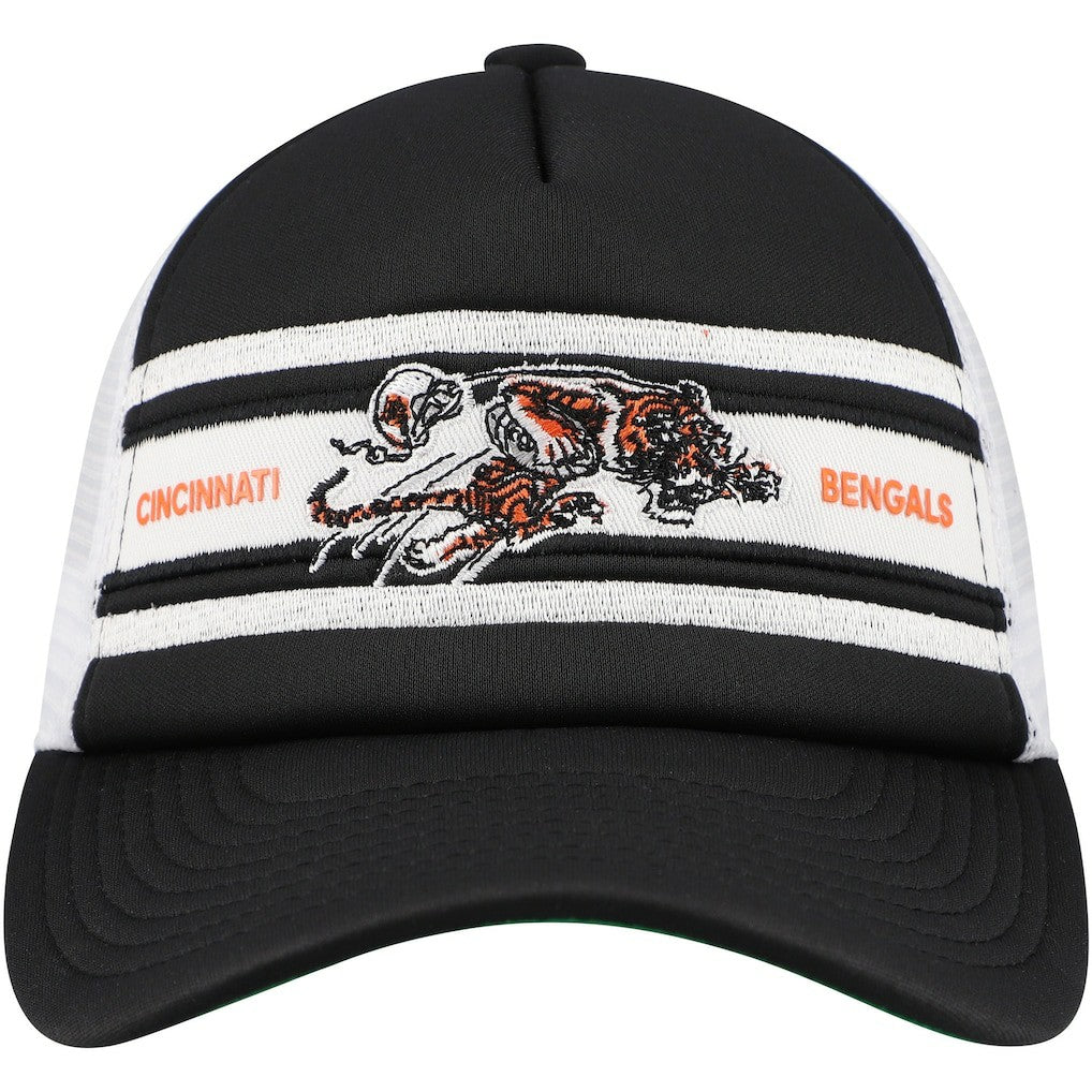 Cincinnati Bengals Youth Stripe Trucker Adjustable Hat | NFL US