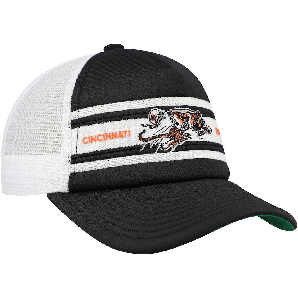 Cincinnati Bengals Youth Stripe Trucker Adjustable Hat | NFL US