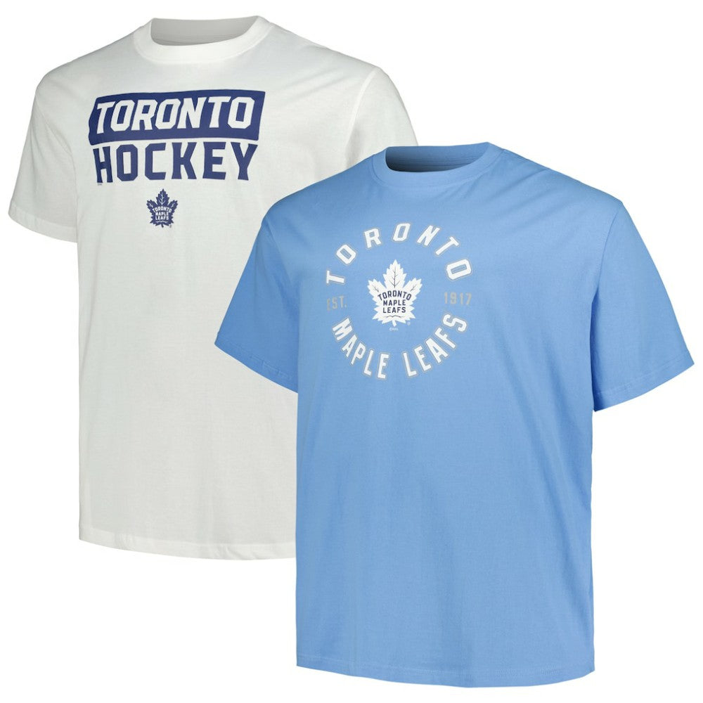 Toronto Maple Leafs Fanatics Big & Tall 2-Pack T-Shirt Set -  NHL T-shirts