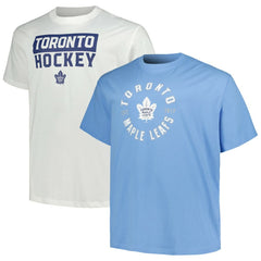 Toronto Maple Leafs Fanatics Big & Tall 2-Pack T-Shirt Set -  NHL T-shirts