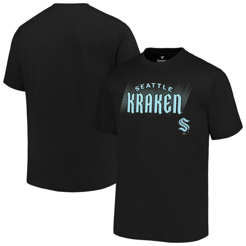 Seattle Kraken Fanatics Big & Tall Wordmark T-Shirt -  NHL T-shirts