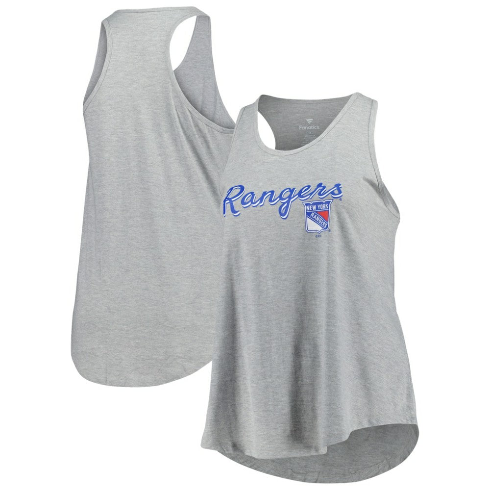 New York Rangers Fanatics Women's Plus Size Racerback Tank Top -  NHL Tank Top