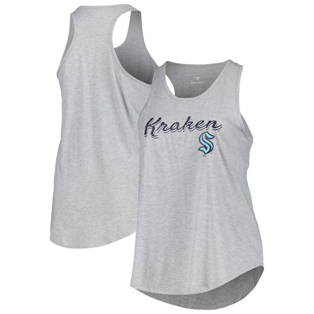 Seattle Kraken Fanatics Women's Plus Size Racerback Tank Top -  NHL Tank Top