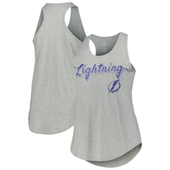 Tampa Bay Lightning Fanatics Women's Plus Size Racerback Tank Top -  NHL Tank Top