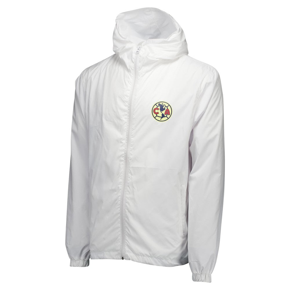 Club America Home Match Hoodie Full-Zip Windbreaker Jacket