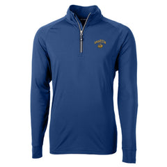 Seattle Mariners Cutter & Buck City Connect Adapt Eco Knit Stretch Recycled Quarter-Zip Pullover Top - MLB Pullover