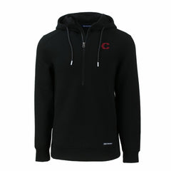 Cincinnati Reds Cutter & Buck City Connect Roam Eco Recycled Half-Zip Pullover Hoodie - MLB Hoodies