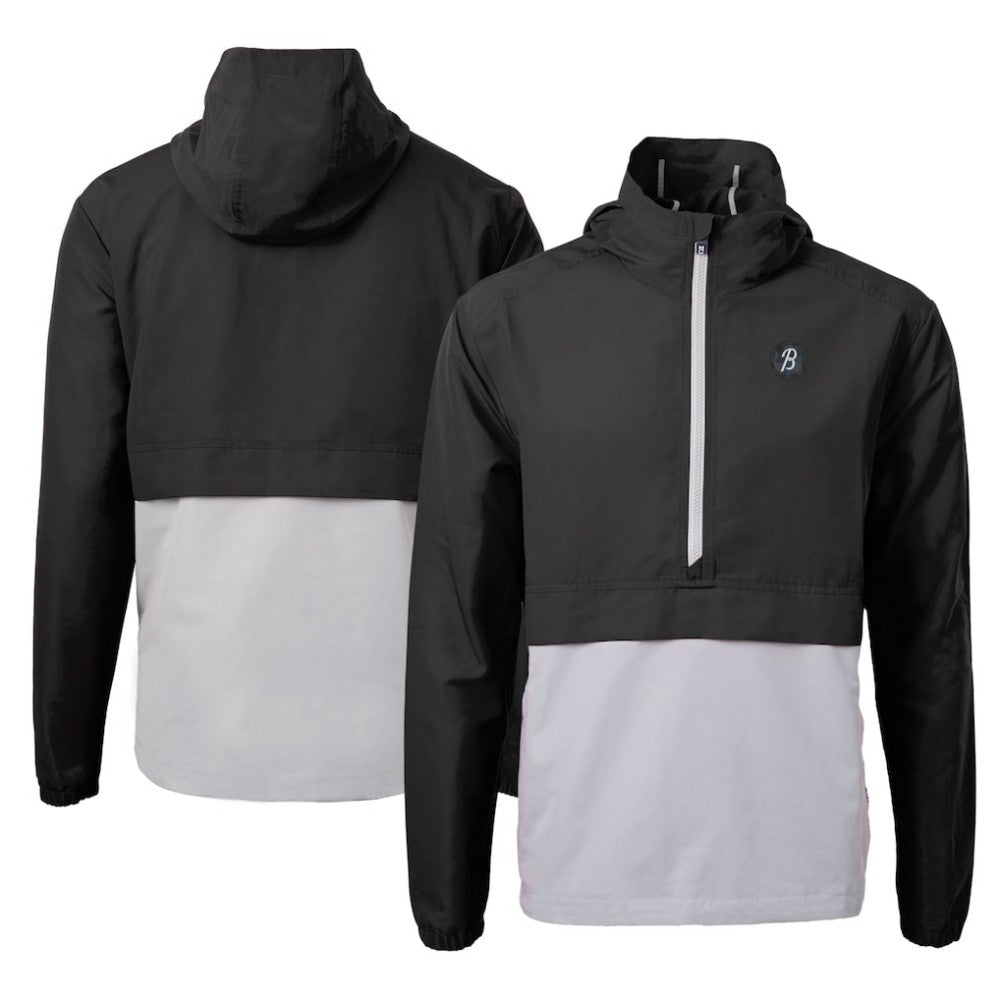 Baltimore Orioles Cutter & Buck City Connect Charter Eco Recycled Half-Zip Anorak Jacket - MLB Jackets