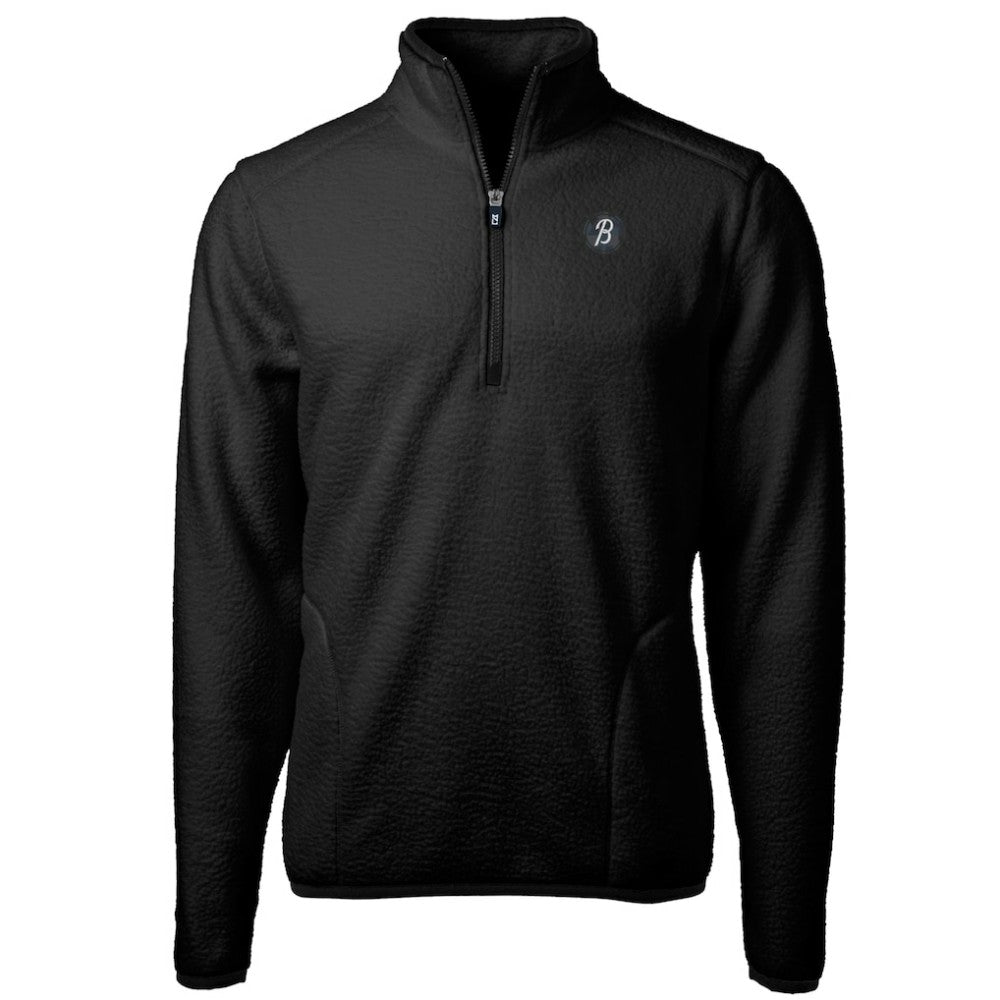 Baltimore Orioles Cutter & Buck City Connect Cascade Eco Sherpa Fleece Quarter-Zip Pullover Jacket - MLB Jackets