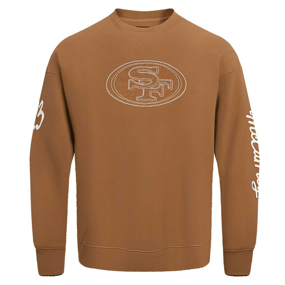 San Francisco 49ers Christian McCaffrey  Pro Standard Pullover Crewneck Sweatshirt | NFL New