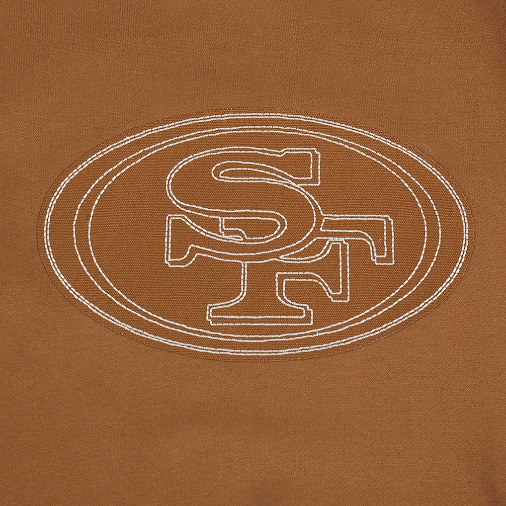 San Francisco 49ers Christian McCaffrey  Pro Standard Pullover Crewneck Sweatshirt | NFL New