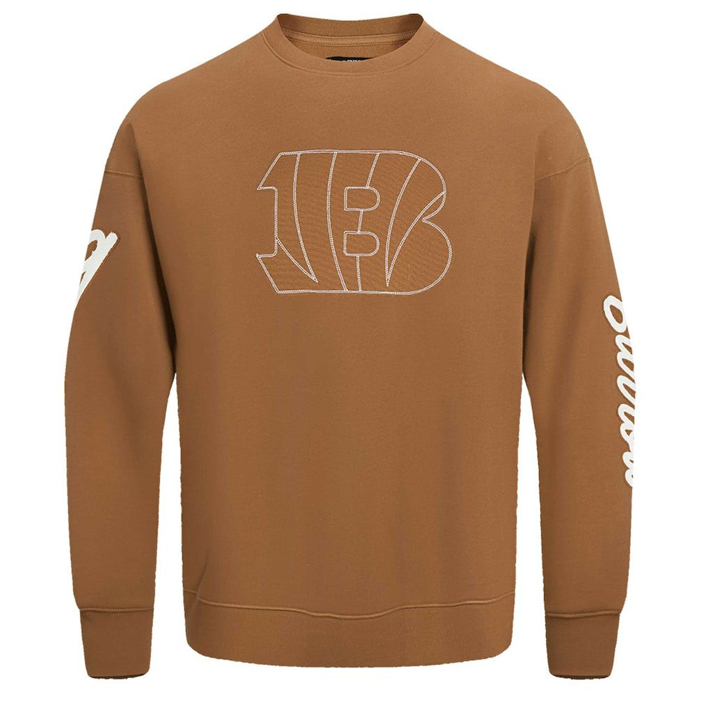 Cincinnati Bengals Joe Burrow  Pro Standard Pullover Crewneck Sweatshirt | NFL Online