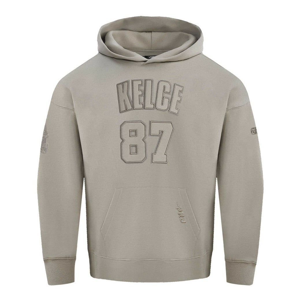 Kansas City Chiefs Travis Kelce  Pro Standard Player Name & Number Pullover Hoodie | NFL Sale