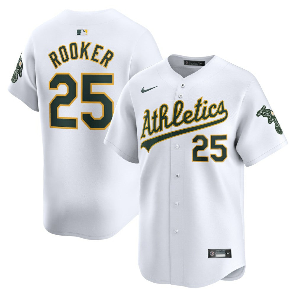 Brent Rooker Athletics Nike Home Limited Player Jersey - MLB Jerseys