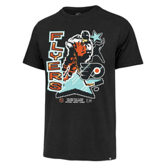 Philadelphia Flyers '47 Lamp Lighter Franklin T-Shirt -  NHL T-shirts