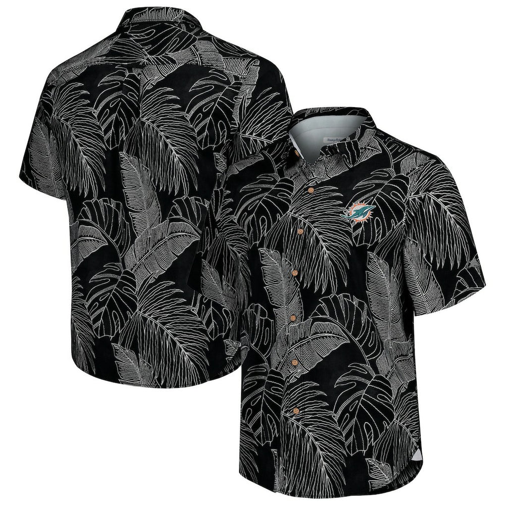 Miami Dolphins Sport Vine Line Button-Down Shirt | NFL US