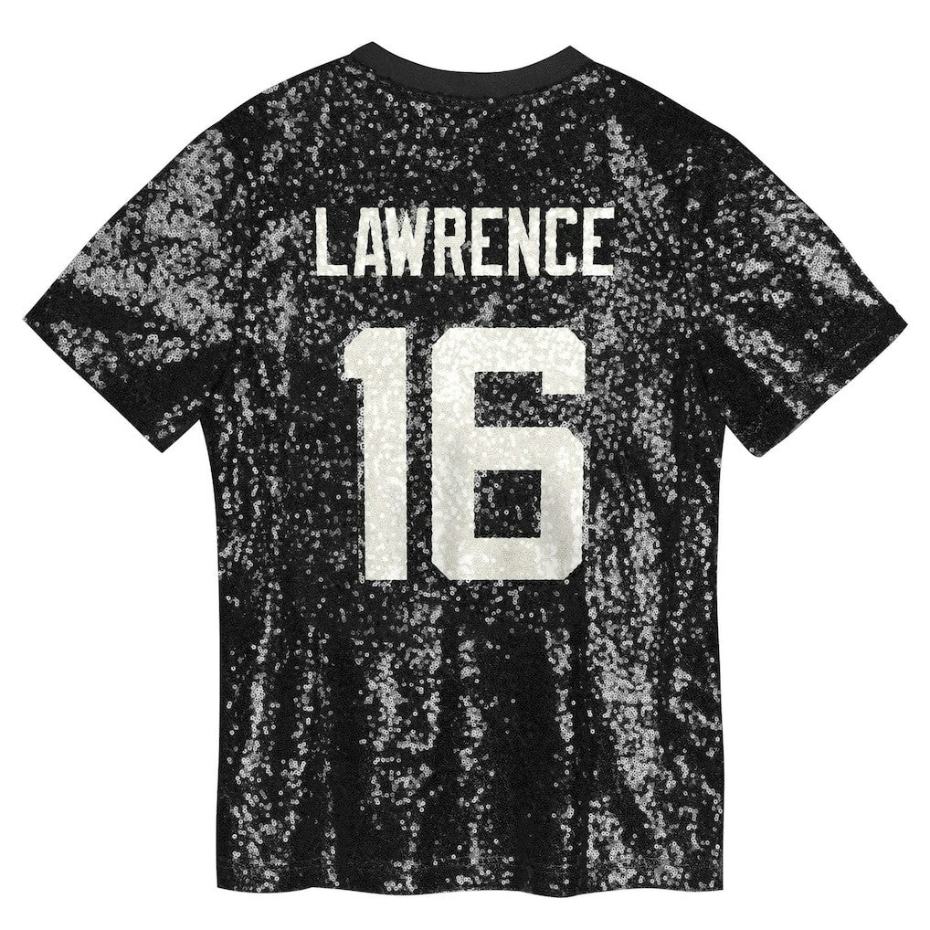 Jacksonville Jaguars Trevor Lawrence  Girls Youth Sequin V-Neck Fashion Jersey | NFL On sale