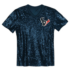 Houston Texans C.J. Stroud  Girls Youth Sequin V-Neck Fashion Jersey | NFL Near me
