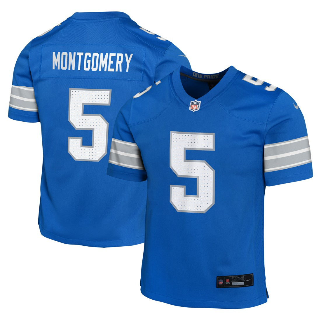 Detroit Lions David Montgomery  Youth Game Jersey | NFL US