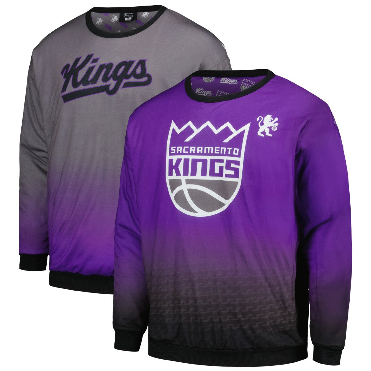 Sacramento Kings Stadium Essentials Unisex Full Capacity Reversible Pullover Sweatshirt | NBA