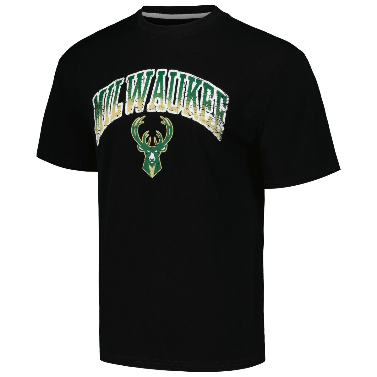 Black Milwaukee Bucks Stadium Essentials Unisex Terrace T-Shirt | NBA