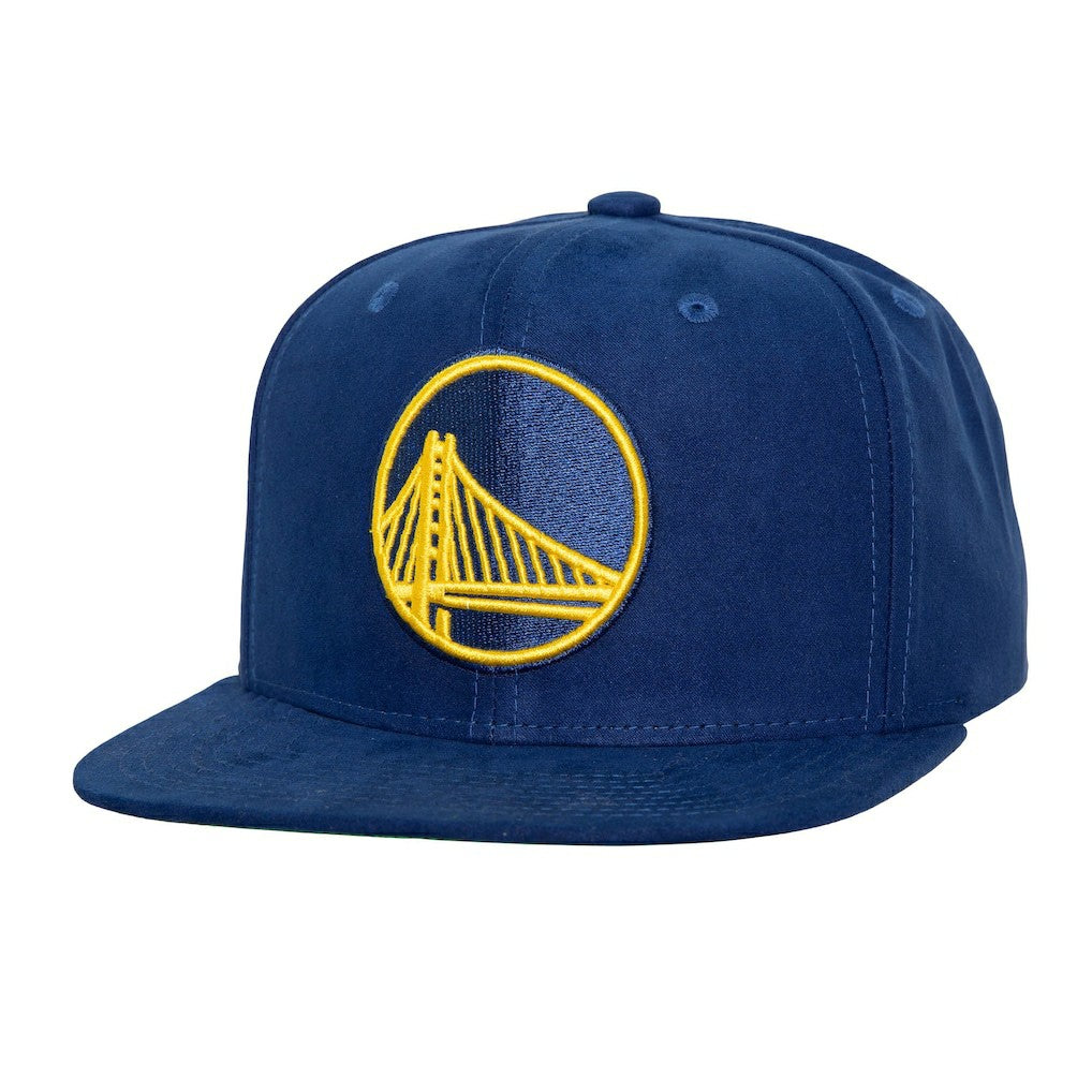Royal Golden State Warriors Sweet Suede Snapback Hat sale | NBA
