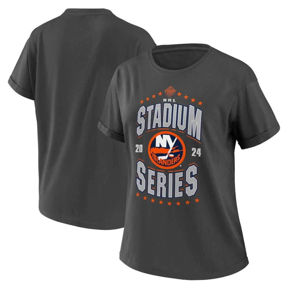 New York Islanders WEAR by Erin Andrews Women's 2024 NHL Stadium Series Boyfriend T-Shirt -  NHL T-shirts