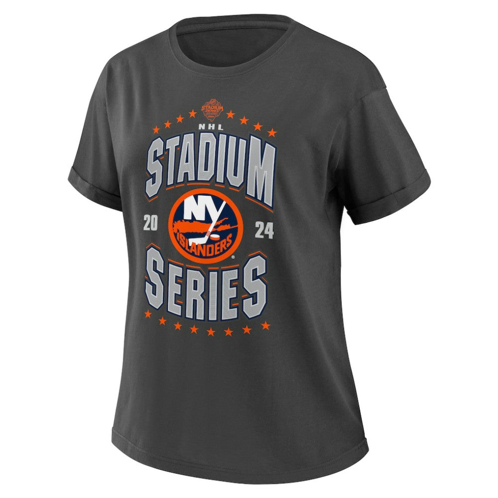 New York Islanders WEAR by Erin Andrews Women's 2024 NHL Stadium Series Boyfriend T-Shirt -  NHL T-shirts