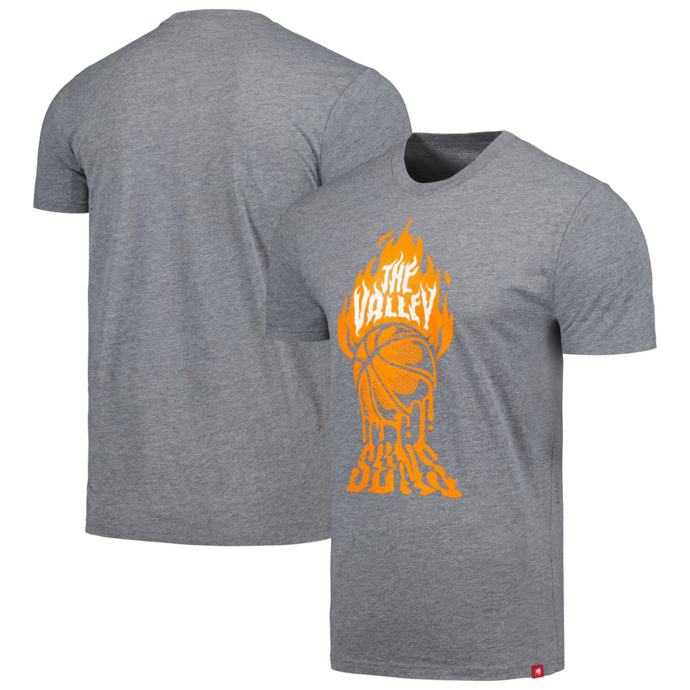 Gray Phoenix Suns Sportiqe Unisex The Valley Tri-Blend Comfy T-Shirt | NBA
