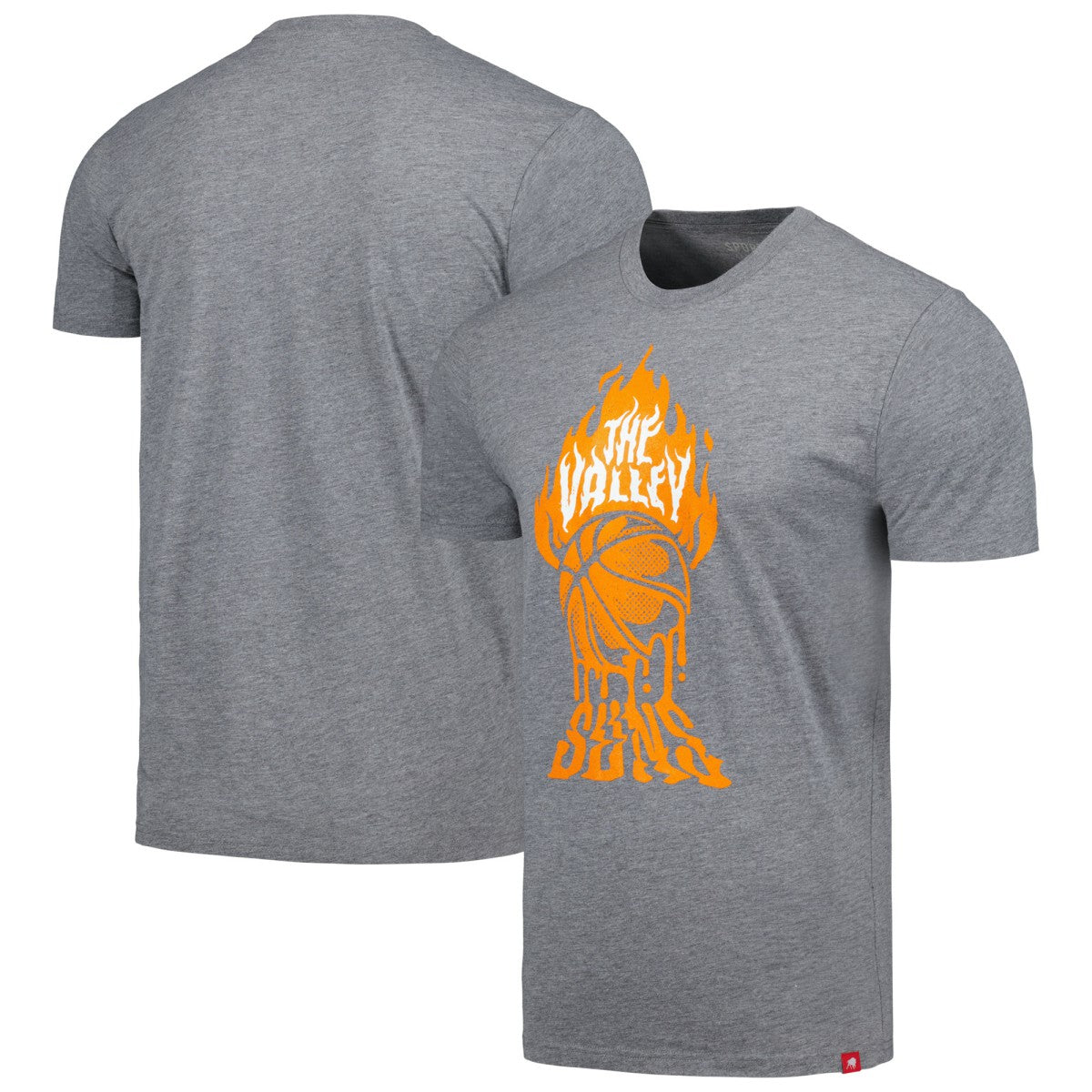 Gray Phoenix Suns Sportiqe Unisex The Valley Tri-Blend Comfy T-Shirt | NBA