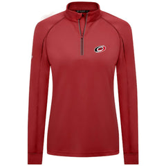 Carolina Hurricanes Levelwear Women's Kinetic Insignia Core Quarter-Zip Pullover Top -  NHL Pullover