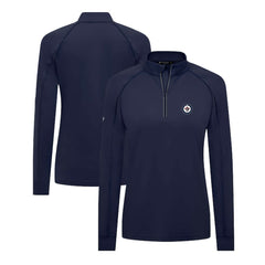 Winnipeg Jets Levelwear Women's Kinetic Insignia Core Quarter-Zip Pullover Top -  NHL Pullover