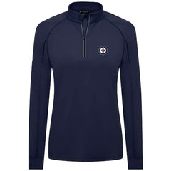 Winnipeg Jets Levelwear Women's Kinetic Insignia Core Quarter-Zip Pullover Top -  NHL Pullover